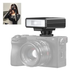Ulanzi LM20 Camera Flash, Camera Speedlite with GN12 / CCT 5600K for Canon/Fuji/Sony/Nikon/Panasonic Olympus Pentax and Other SLR Digital Cameras, and Digital Cameras with Single Contact Hot Shoe