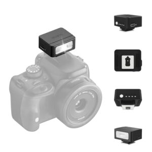 Ulanzi SL01 Mini Flash Speedlite – GN8 Powerful 6500k On-Camera Flash Light, 4 Power Levels, Compatible with Sony ZV-1/ZV-E10/Canon/Nikon/Fuji/Panasonic/Leica/Olympus, Not Fits Sony ZV-1F
