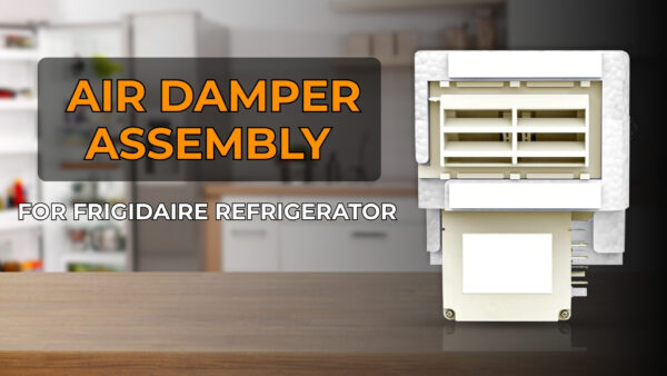 Upgraded For 242303001 frigidaire damper assembly, Assembly Air Damper for frigidaire refrigerator, Compatible with Frigidaire, Crosley White Replaces EAP8746718 Fits DFH, FFE, FFH, FFS, LFS - Image 8