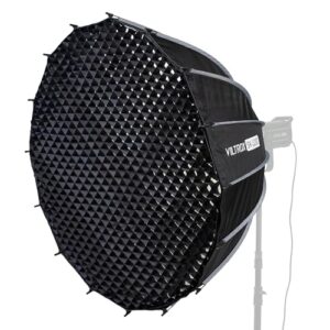 VILTROX 47.2 inch Bowens Mount Softbox,120cm Octagon SoftBoxes with Honeycomb Grid, Quick Release Bowen Mount Softbox Light Modifier Light Diffuser for Bowen Mount Monolight LED Video Lights