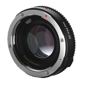VILTROX EF-FX2 Pro Lens Mount Adapter Auto Focus Ring Adapter 0.71x Reducer Speed Booster with Security Lock Compatible for Canon EF Mount Lens to Fuji X-Mount Camera X-T20 X-T10 X-T100 X-PRO2 X-A20
