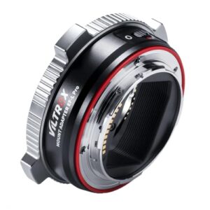 VILTROX EF-L Pro Lens Mount Adapter with Security Lock,Auto Focus Ring Adapter Compatible with Canon EF/EF-S Lens to L Mount Camera Leica SL2/Lumix S1 S1H S5/Sigma fp L