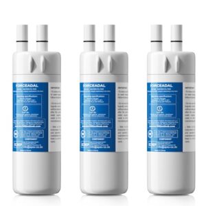 Water Filter Replacement Compatible with EDR1RXD1, Filter 1, W10295370A, EDR1RXD1B, WHR1RXD1, KAD1RXD1, P8RFWB2L, P4RFWB, WD-F38, 46-9081, 46-9930, 3 Pack
