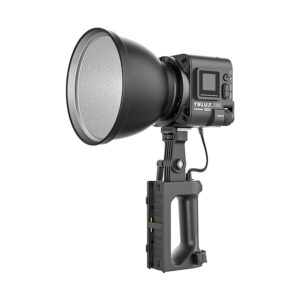 YONGNUO YNLUX100 RGB 120W LED Video Light Handheld Light with Bowens Mount 2700k-10000k Bi-Color tempreture and RGB 2.4G APP Remote Control for Studio Video, YouTube, Vlog, Live Stream, Filming, etc
