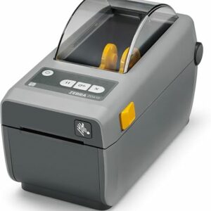 ZEBRA ZD410 300 dpi Direct Thermal Only Desktop Printer – USB and USB Host, Modular Connectivity – 2″ Max Print Width, 4 IPS, Monochrome Barcode Label Printer, Grey- ZD41023-D01000EZ YKGAV