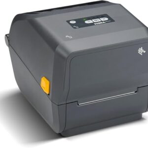 Zebra ZD421 Thermal Transfer & Direct Thermal Desktop Printer 203 dpi Print Width 4-inch USB/USB Host/Modular Connectivity ZD4A042-301M00EZ | Includes Jetset Software