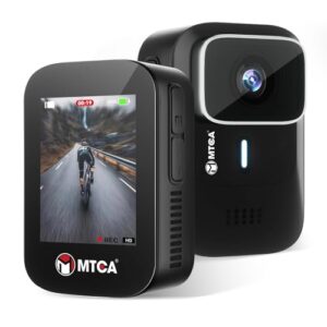asika 4K Ultra HD Action Camera with Touch Screen-Waterproof Sports Camera,6-Axis Gyro Stabilization,145° Wide-Angle,Loop Recording for Vlogging,Cycling,Motorcycle(Supports Time-Lapse/Pre-Record)