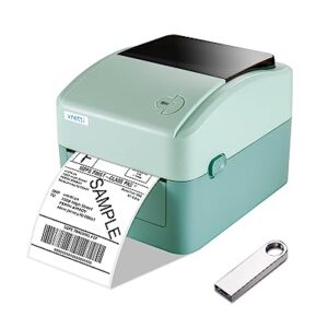vretti Label Printer, 4×6 420B Thermal Shipping Printer for Small Busines Compatible with Amazon, Ebay, Shopify, Etsy, UPS