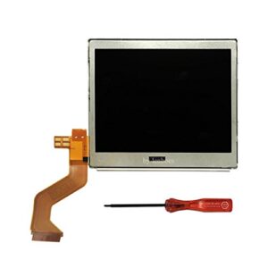 Original Top Upper LCD Screen Display Replacement for Nintendo DS Lite DSL NDSL with Opening Tool
