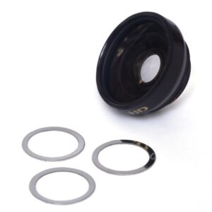 0.45x Wide Angle Lens (HD) Chrome Finish W/Macro (Modification Style) Magnetic Type for Logitech 720p Webcam C905
