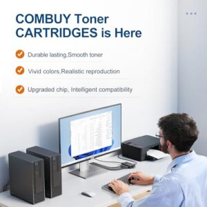 069H Toner Cartridge Set 4 Pack High Yield Replacement for Canon 069 069H Toner Cartridge Works for Canon Color imageCLASS MF753cdw MF751Cdw LBP674Cdw MF752Cdw LBP673Cdw Printer (B/C/M/Y)