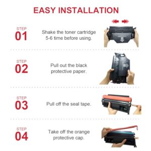 057H High-Yield Toner Cartridge (2-Pack) Replacement for Canon 057/057H/CRG-057 Toner Cartridge with Canon MF445dw MF448dw LBP226dw LBP227dw Printers|10000-Page