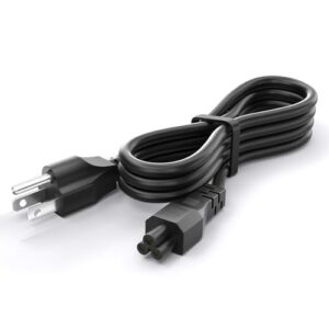 (1 Pack) Varbmt 10FT Long Laptop Replacement Cord, 3 Prong Mickey Mous AC Power Cord Made for Dell, HP, Lenovo, Acer, Asus Notebook Computer Charger, LG LCD LED Smart TV, Epson Printer Power Cable