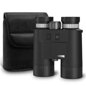 10×42 Laser Rangefinder Binoculars for Hunting – 2286 Yds ACD/Los, Scan Mode, ±1m Accuracy, Red OLED, HD Optics (Deer 1189 Yds)