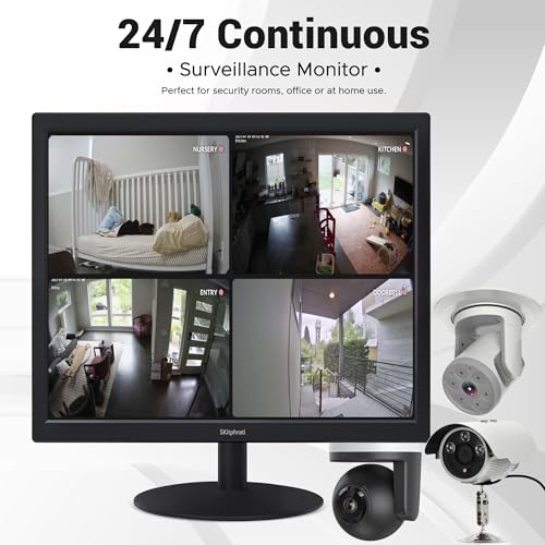17" Monitor Square Monitor 1280 X 1024 with 45% sRGB Color Correction and 5:4 Aspect Ratio, 75 Hz, VESA Mountable, VGA, HDMI, TN Panel - Image 7