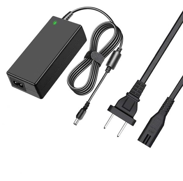 19V AC Adapter Charger for LG Electronics Monitor 32"" 27"" 29"" 24"" 23"" 22"" 20"" 19"" LCD LED HD TV Monitor Widescreen Replacement 24M47H-P 24MP55HQ Monitor Power Adapter Cord