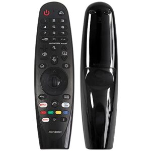 20GA AKB75855501 Replacement Remote Control for LG Smart TVs, Infrared Remote Control, Fit for LG Many Smart TV Models (No Voice Function No Pointer Function)
