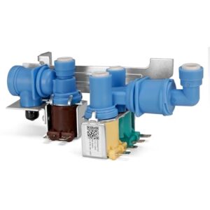 242252702, 240531101 Refrigerator Water Inlet Valve Compatible with Frigidaire,Kenmore,Electrolux,Crosley etc Refrigerator, Replace AP5671757,PS7784018,K-76150,WV2702, 1-Year Warranty.