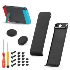 2PCS Kickstand for Nintendo Switch Stand Back Shell Holder Replacement for Nintendo Switch Back Bracket Kick Stand Console Accessories Parts