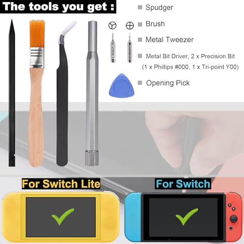 3-Pack Charging Port Replacement for Nintendo Switch Lite, USB C Type-C SYNC & Charge Socket Connector Replacement for NS Lite HDH-001 - Image 5