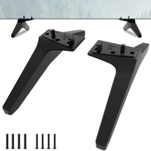 50 55 Inch 50UQ/55UQ Series TV Stand for LG TV Legs for 50UQ8100 50UQ81006LB 50UQ7070 50UQ7070ZUE 55UQ7590 55UQ7590PUB MAM643660 Replacement Legs for LG TV, with Screws