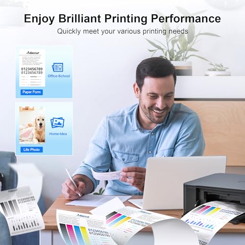 63XL Black Ink Cartridge High-Yield for HP Ink 63 Replacement for HP 63 Black Ink Cartridge Works for HP OfficeJet 3830 4650 5255 5258 5200 Envy 4520 4512 4510 DeskJet 1112 2130 3630 F6U64AN (2 Pack) - Image 7