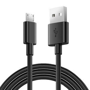 6FT Charger Power Cord Cable for Amazon Fire TV Stick, Roku Streaming Stick, Express Plus, Premier/Plus, Roku Voice Remote Pro Micro USB Adapter Charging Cable Cord