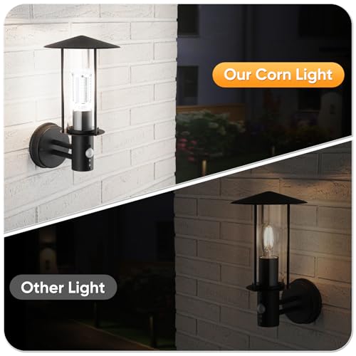 70W LED Corn Light Bulb(2 Pack),(700 Watt Equivalent) Fanless E26/E39 Medium/Large Mogul Base LED Cob Lamp 5000K Daylight 8,800LM for Outdoor Indoor Garage Warehouse Factory Workshop Street Backyard - Image 6