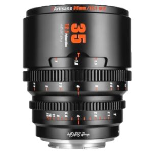 7artisans 10mm/16mm/25mm/35mm/50mm/85mm T2.1 Cine Lens for Canon RF Mount APS-C 260° Ultra Long Focus Large Aperture Prime Mirrorless Camera Lens for Portraiture/Street Photography/Humanistic(35mm)
