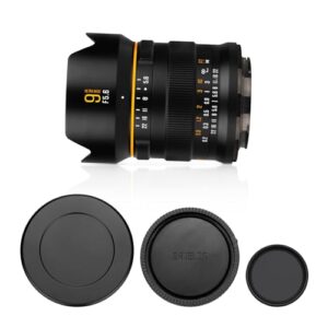 9mm F5.6 Lens for Canon RF-S Mount, Full Frame 132° Ultra Wide Angle Manual Focus Prime Mirrorless Camera Lens for EOS R5 R6 R RP R7 R10 R3 R6 Mark II