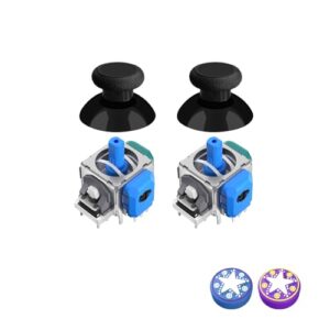 AKNES HallPi TMR Electromagnetic Joystick Replacement for X Box Series X/S Controller, Anti-Drift Stick Repair Accessories for X Box Series X/S Controller, Thumbstick Caps Included – 1 Pair