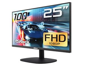 ASRock 25 inch 100 Hz Light Gaming Monitor for Home Office (Low Blue Light & Flicker-Free) IPS - Image 5