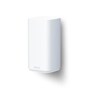 ASUS ZenWiFi BD5 Outdoor Dual-Band WiFi 7 Mesh, 5000 Mbps, 2500 sq. ft. (1pk), Dual 2.5G Ports, IP65, PoE Powered, Wall and Pole Mount, VPNs