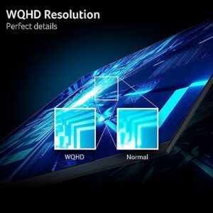 acer Nitro 27 Inch WQHD 2560 x 1440 ZeroFrame Design IPS Gaming Monitor | AMD FreeSync Premium | Up to 240Hz Refresh | Up to 0.5ms | One Display Port 1.2 and Two HDMI 2.0 Ports | KG271U W3bmiipx