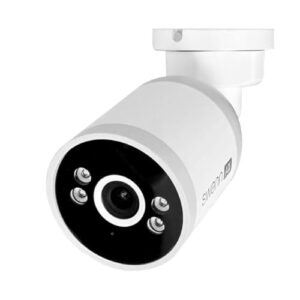 AdvancedX Add-on Bullet Security Camera for Wired NVR Security System, Mic & Spotlight – 1 Pack