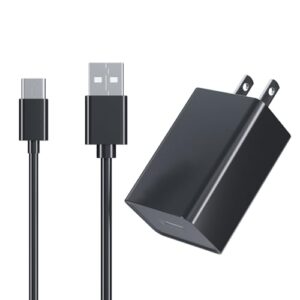 Amazon Fire Tablet Quick Charger with Type-C/Micro USB Cable.AC Power Adapter Wall Charger for Kindle Paperwhite.USB-C Charging Cable for Fire 7 6 HD 10 8 Plus Max, Pro, Kids Edition, eReader.