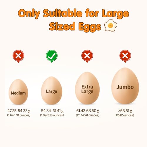 Automatic Rolling Down Egg Holder, 1 Pack Egg Organizer Storage for Refrigerator, Space Saving Container, Dispenser for Fridge - Only for "LARGE" Sized Eggs (Egg Roller Hold 28 Count) - Image 5