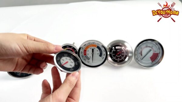 BBQ Lid Thermometer Gauge for KitchenAid Grill Replacement Parts 720-0954 KitchenAid 720 0819 720-0745 720-0745A,Nexgrill 720-0733 720-0745,Kirkland 720-1068,Oklahoma Joe 15202029,Kenmore 146.48589710 - Image 8