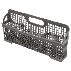 Blutoget 【2025 Upgraded ABS】 8531233 WP8562043 8562043 Dishwasher Silverware Basket -Fit for Whirlpool KitchenAid Dishwasher Utensil Rack Basket- Replaces W10190415 8531288 WP8531233