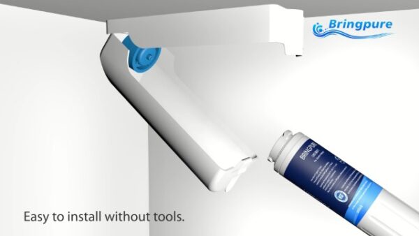 Bringpure Refrigerator Water Filter Replacement, Compatible withEverydr0p Filter 4, EDR4RXD1, UKF8001P, 4396395, 46-9006, UKF8001AXX-200, UKF8001AXX-750, 3 Pack - Image 8