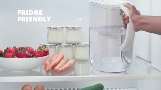 Brita Large Water Filter Pitcher for Tap and Drinking Water, Includes 1 Standard Filter, BPA-Free, Lasts Two Months, 10-Cup Capacity, Bright White - Image 8