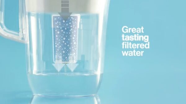 Brita Water Filter Pitcher for Tap and Drinking Water with 1 Standard Filter, Lasts 2 Months, 6-Cup Capacity, BPA Free, White - Image 8