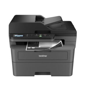 Brother DCP-L2640DW Wireless Compact Monochrome Multi-Function Laser Printer with Copy and Scan, Duplex, Mobile, Black & White | Includes Refresh Subscription Trial(1), Works with Alexa