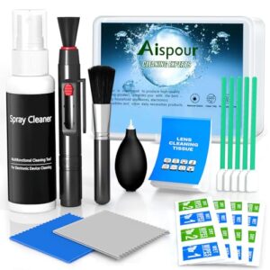 Camera Lens Cleaning Kit, 10-in-1 Camera Cleaning Kit, Camera Lens Cleaner and Camera Accessories, Includes Lens Cleaning Kit/Lens Cleaner/Lens Cleaning Pen/Soft Brush