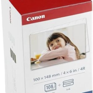 Canon Color Ink Paper Set KP-108IN 4X6 108 Sheets