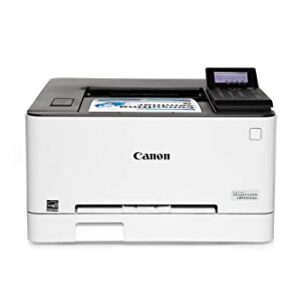 Canon Color imageCLASS LBP632Cdw – Wireless Duplex Laser Printer, Single Function, Home Office, Mobile Ready, 22 PPM Color, White