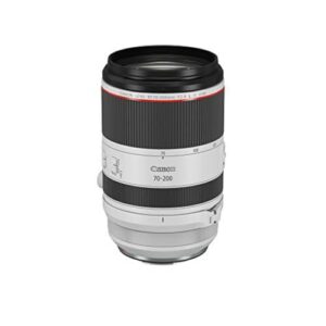 Canon RF70-200mm F2.8 L is USM Lens, Telephoto Zoom Lens, Compatible with EOS R Series Mirrorless Cameras, White