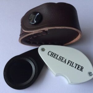 Chelsea (Jadeite) Filter Gemstone for Gems, Emerald, Green stones Testing, Loupe