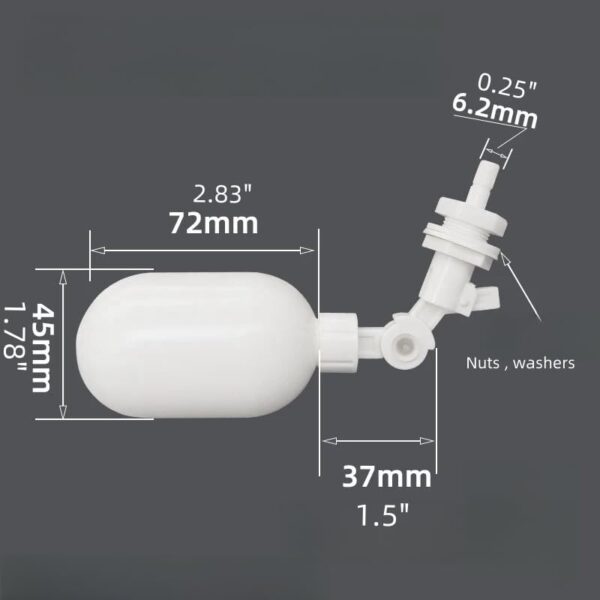 Coffee Maker AutoFill Kit Filtered Water Auto Refill DIY Kit Coffee Machine Water Line Kit Direct Water Line Plumbing Kit with Float Valve For Single-Serve Brewers - Image 3