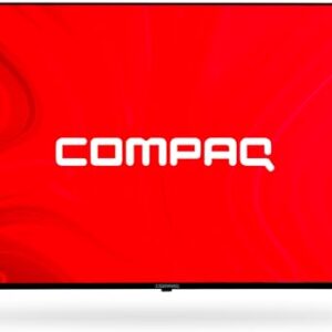Compaq 32 inch Smart TV – Frameless HD Google TV with Bluetooth, Wi-Fi, Dolby Audio – Built-in Voice Control, 760p